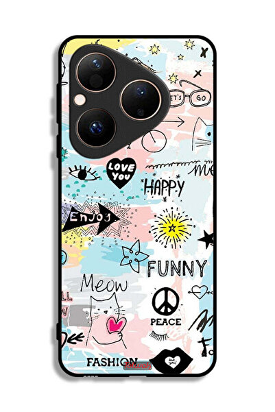 Tolwak غطاء حماية لهاتف هواوي بيورا 80 - أحبك