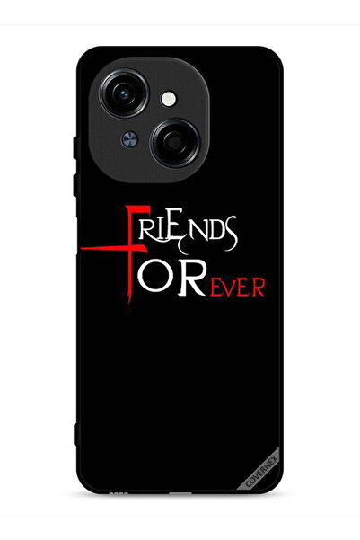 Covernex غطاء حماية لهاتف تكنو سبارك جو 1 4G - أصدقاء للأبد