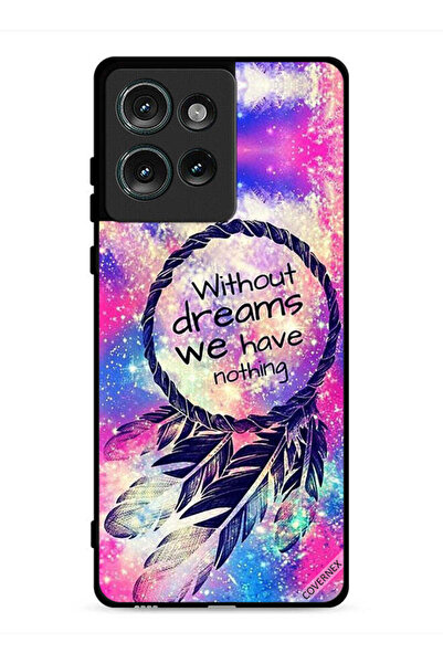 Covernex Motorola Edge 50 Protective Case Cover Without Dreams We Have Nothing