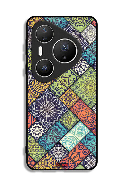 Tolwak غطاء حماية لهاتف هواوي بيورا 80 برو بلس بنقشة ماندالا