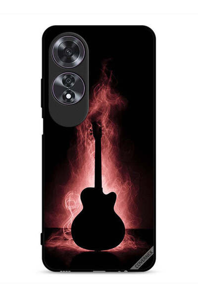 Covernex غطاء حماية لهاتف Oppo A60 بتصميم انعكاس الجيتار