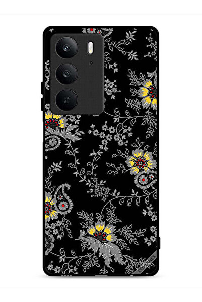 Covernex غطاء حماية لهاتف Realme C75 4G بخلفية زهور فنية