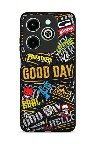 Tolwak غطاء حماية لهاتف Infinix Hot 40i 4G Good Day