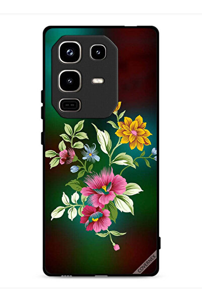 Covernex غطاء حماية لهاتف Infinix Note 50 Pro 4G بنقشة زهور عالية الدقة