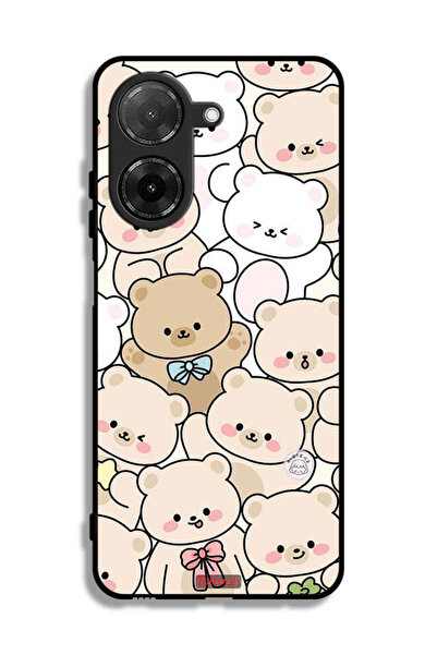 Tolwak غطاء حماية بنقشة دببة لهاتف Xiaomi Redmi A5 4G