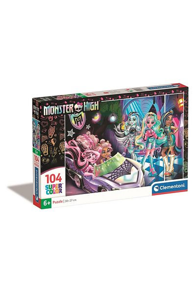 MONSTER HIGH Clementoni Car Puzzle with 104 pieces