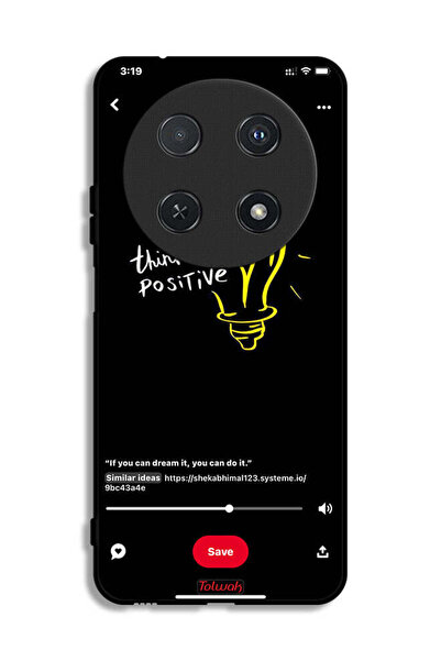 Tolwak غطاء حماية لهاتف هواوي نوفا 13i - فكر بإيجابية