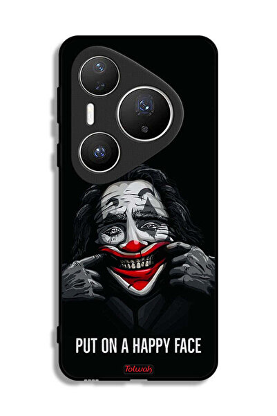 Tolwak غطاء حماية لهاتف هواوي بيورا 80 برو بلس بوجه سعيد