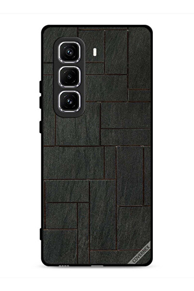 Covernex غطاء حماية لهاتف Infinix Hot 50 Pro 4G بنقشة أحجار على الحائط