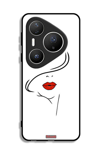 Tolwak غطاء حماية هواوي بيورا 80 برو بلس برسومات وجه فتاة