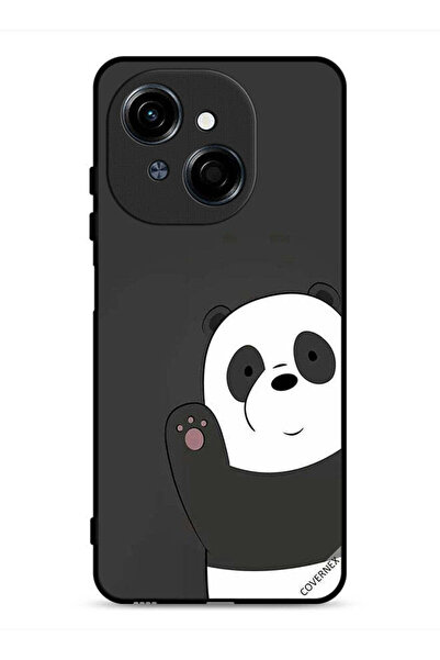 Covernex غطاء حماية لهاتف Tecno Spark Go 1S 4G بتصميم Hi Panda