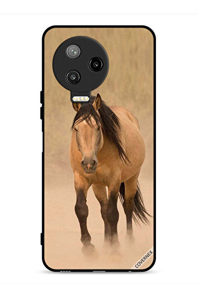 Covernex غطاء حماية لهاتف Infinix Note 12 Pro 4G بتصميم سباق الخيل