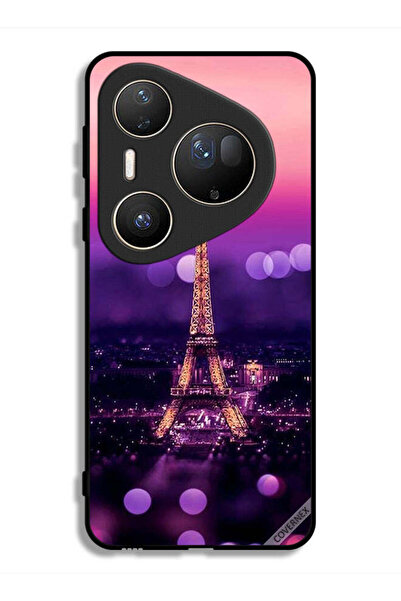 Covernex غطاء حماية فائق من هواوي بيورا 80 بتصميم برج إيفل