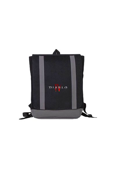Z zepplin Diablo Iv Logo Black Backpack