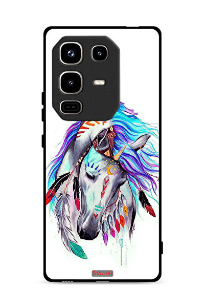 Tolwak غطاء حماية لهاتف Infinix Note 50 Pro 4G بتصميم حصان