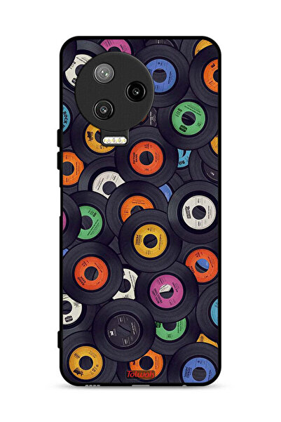 Tolwak غطاء حماية لهاتف Infinix Note 12 Pro 4G بنقشة أقراص مضغوطة