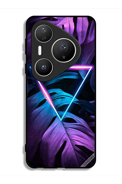 Covernex غطاء حماية لهاتف هواوي بيورا 80 برو بتصميم مثلث الإضاءة