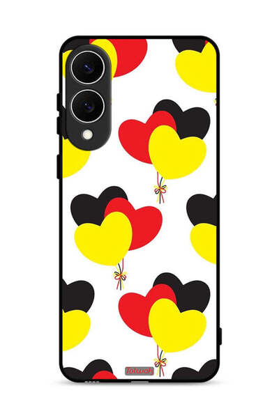 Tolwak غطاء حماية لهاتف Samsung Galaxy S25 Edge بتصميم ثلاثة قلوب