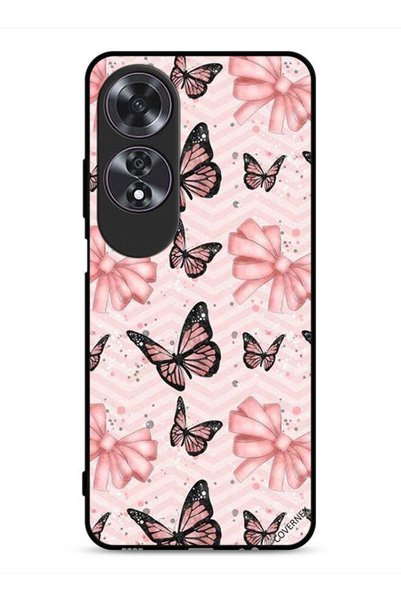 Covernex غطاء حماية لهاتف Oppo A60 بخلفية فراشات