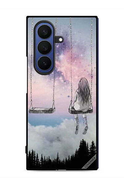 Covernex غطاء حماية لهاتف Samsung Galaxy Z Fold7 بتصميم فتاة وحيدة