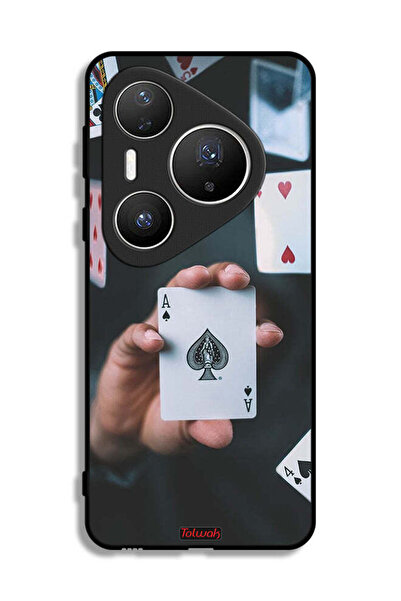 Tolwak غطاء حماية لهاتف هواوي بيورا 80 برو بلس - بطاقات