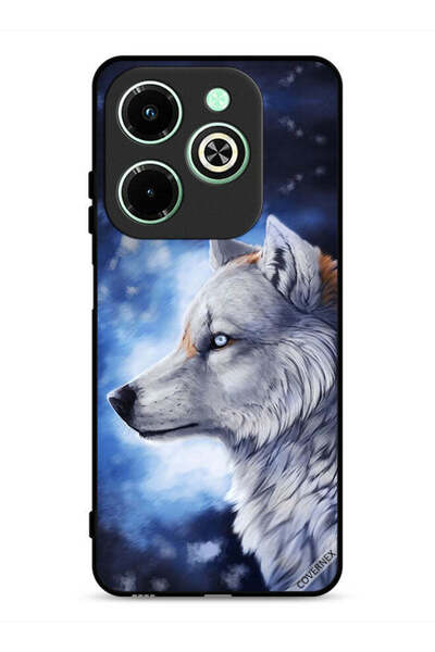 Covernex غطاء حماية لهاتف Infinix Hot 40i 4G بطبعة رسم الذئب