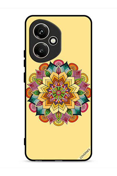 Covernex غطاء حماية لهاتف Honor 400 بنقشة ماندالا دائرية