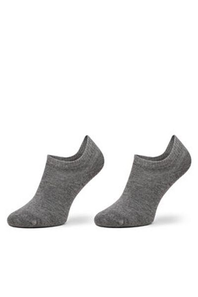 Tommy Hilfiger Unisex Kids 2-Pair Low-Top Socks Set 301390 Gray