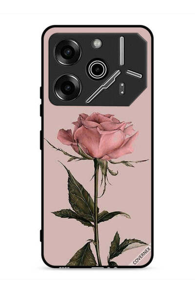 Covernex غطاء حماية لهاتف تكنو بوفا 6 برو 5G - لون وردي خوخي