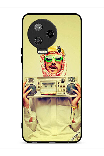 Covernex غطاء حماية لجهاز Infinix Note 12 Pro 4G يحمل جهاز موسيقى عتيق
