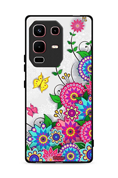 Tolwak غطاء حماية لهاتف Infinix Note 50s بنقشة زهور الماندالا