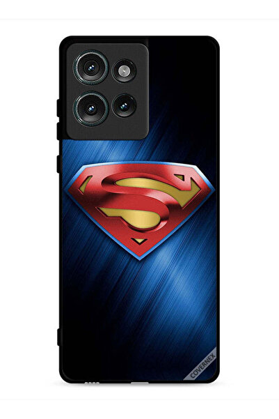 Covernex غطاء حماية لهاتف موتورولا إيدج 50 بشعار سوبرمان