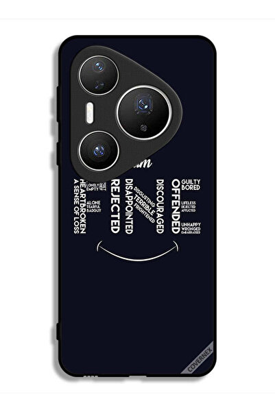 Covernex غطاء حماية لهاتف هواوي بيورا 80 برو، بخط عربي: أنا بخير