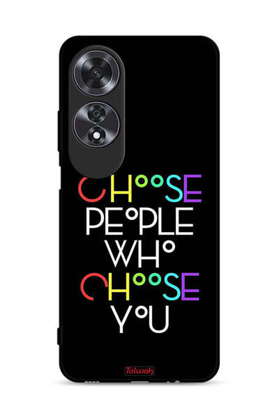 Tolwak غطاء حماية لهاتف Oppo A60 اختر من يختارك