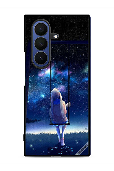 Covernex غطاء حماية لهاتف Samsung Galaxy Z Fold7 بتصميم فتاة حزينة