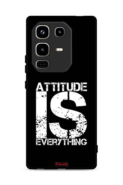 Tolwak غطاء حماية لهاتف Infinix Note 50 Pro 4G - Attitude Is Everything