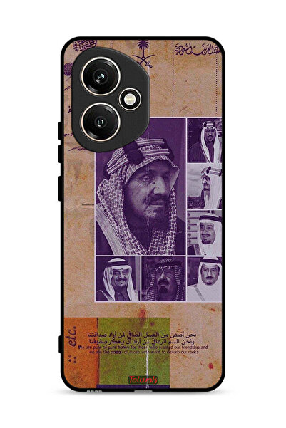 Tolwak غطاء حماية لهاتف Honor 400 - صور قديمة لملوك السعودية