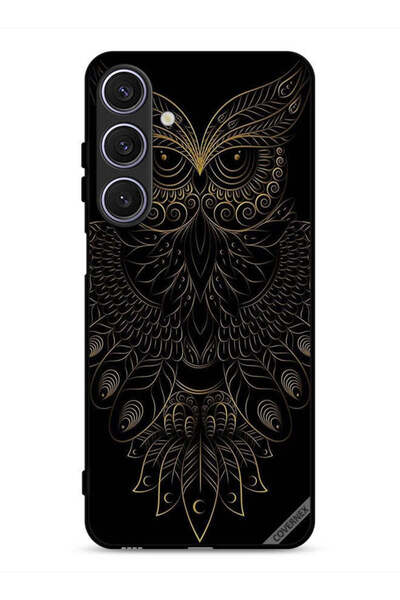 Covernex Samsung Galaxy A26 Protective Case Cover Modern Floral Owl Art