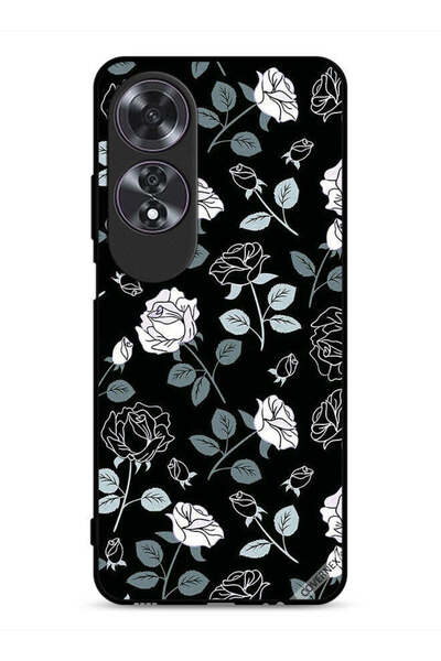 Covernex غطاء حماية لهاتف Oppo A60 بنمط زهور