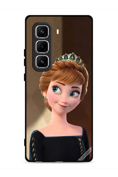 Covernex غطاء حماية لهاتف Infinix Hot 50 Pro 4G بطبعة فروزن آنا