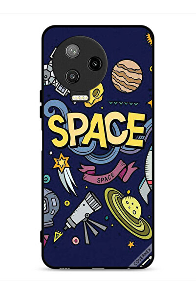 Covernex غطاء حماية لجهاز Infinix Note 12 Pro 4G برسومات فنية فضائية