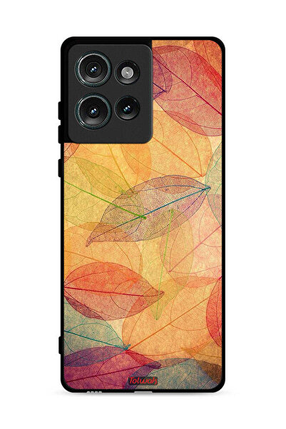 Tolwak غطاء حماية لهاتف موتورولا إيدج 50 بطبعة أوراق فنية رقمية تجريدية