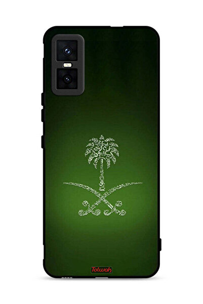 Tolwak غطاء حماية لهاتف إنفينيكس جي تي 30 برو، لافتة المملكة العربية السعودية...