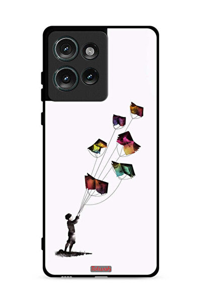 Tolwak غطاء حماية لهاتف موتورولا إيدج 50 بتصميم طائرات ورقية