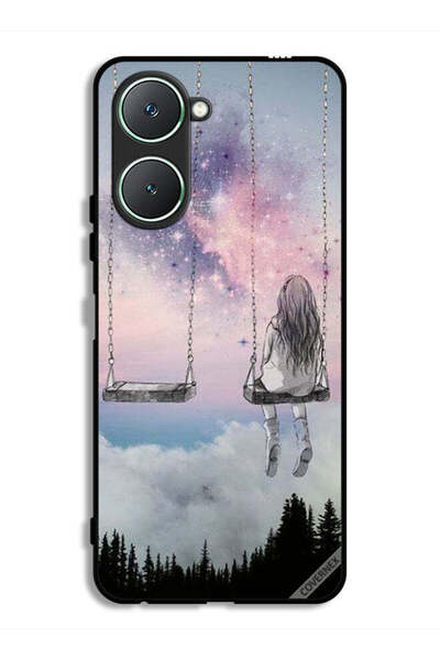Covernex Vivo Y18i 4G Protective Case Cover Lonely Girl Art