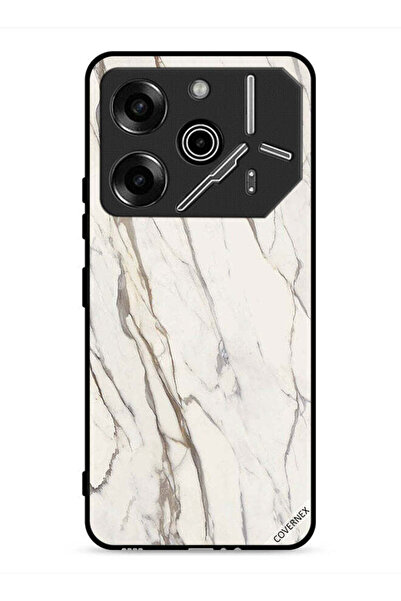 Covernex غطاء حماية لهاتف تكنو بوفا 6 برو 5G بتصميم رخامي