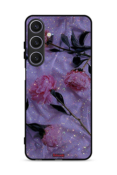 Tolwak غطاء حماية لهاتف سامسونج جالاكسي A26 بنقشة ورود لامعة