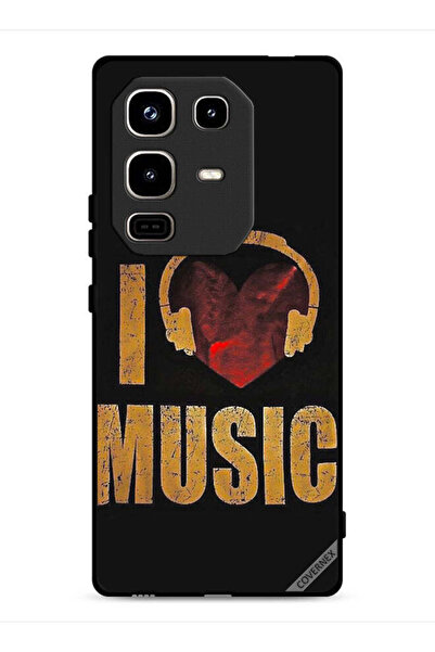 Covernex غطاء حماية لهاتف Infinix Note 50 Pro 4G بتصميم عتيق وأحب الموسيقى