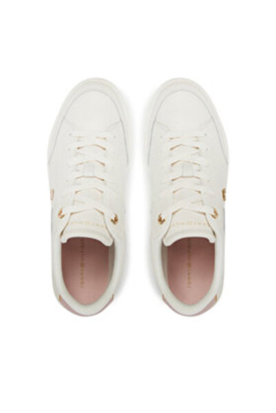 Tommy Hilfiger Teniși Tommy Hilfiger pentru femei FW0FW08322 Alb