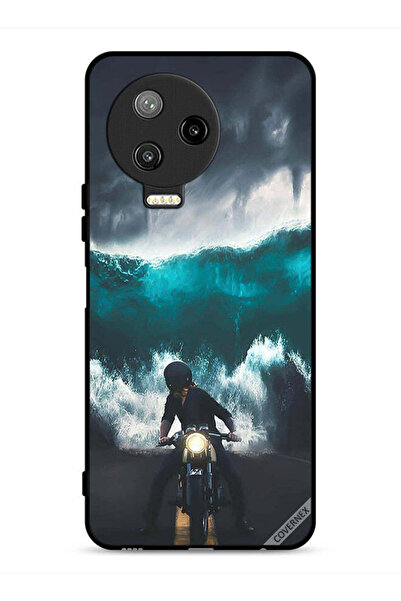 Covernex غطاء حماية لهاتف Infinix Note 12 Pro 4G برسومات موجة مائية